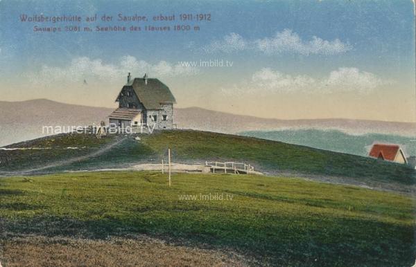 1919 - Wolfsbergerhütte - Saualpe