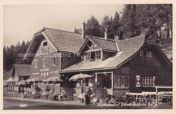 1953 - Katschberghöhe, Alpengasthof