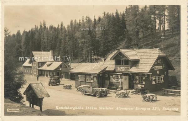 1942 - Katschberghöhe