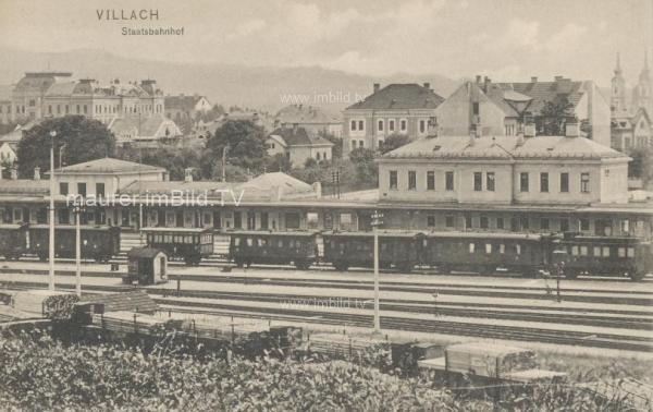 1910 - Staatsbahnhof - heute Westbahnhof