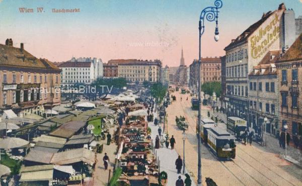 um 1915 - Wien Naschmarkt