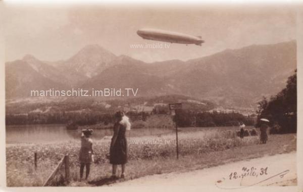 1931 - Graf Zeppelin überm Faakersee