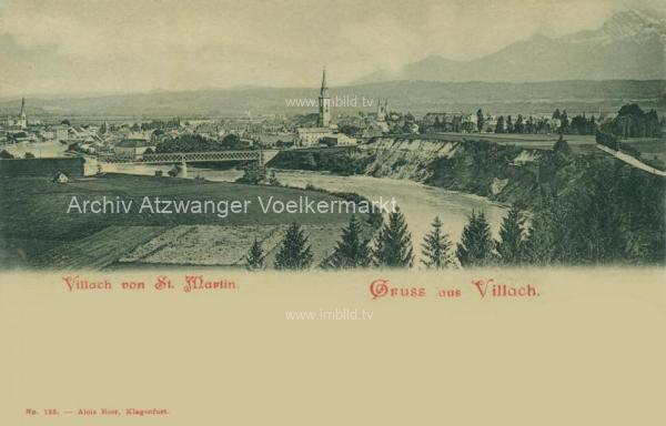 1899 - Villach von St. Martin
