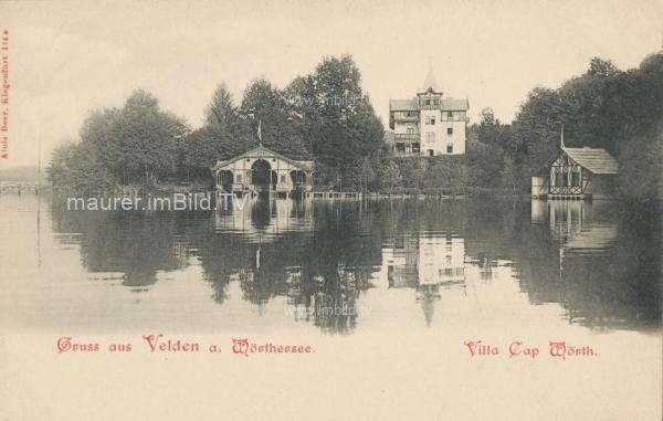 um 1905 - Velden - Villa Cap Wörth