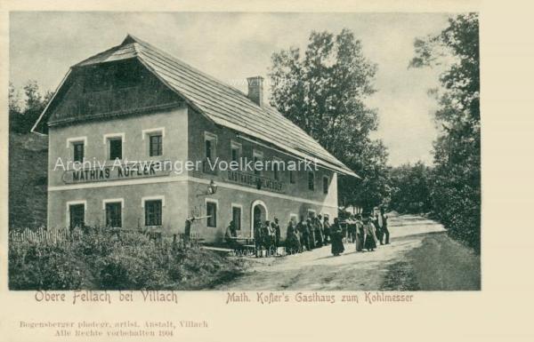 1904 - Obere Fellach bei Villach