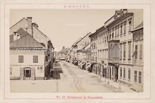 1898 - Klagenfurt Burggasse - KAB
