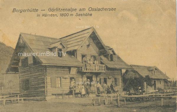 1921 - Görlitzen -Bergerhütte