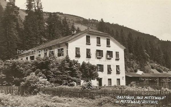um 1955 - Gasthaus Mittewald