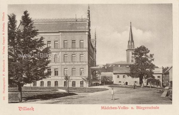 um 1905 - Mädchen-Bürgerschule