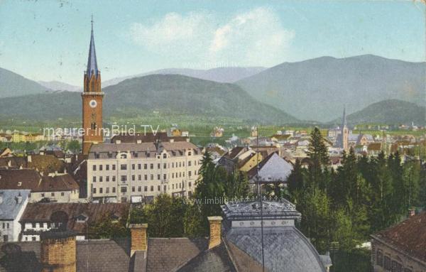 1910 - Villach  - Richtung Stadtpfarrkirche