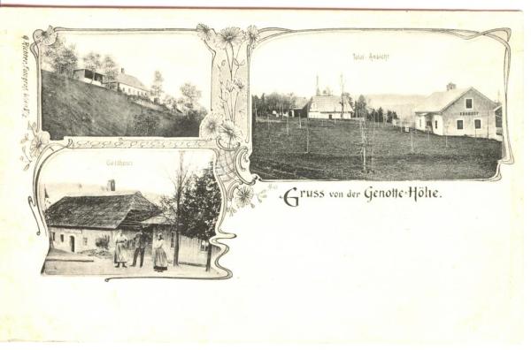 1905 - Der Gasthof Genottehöhe