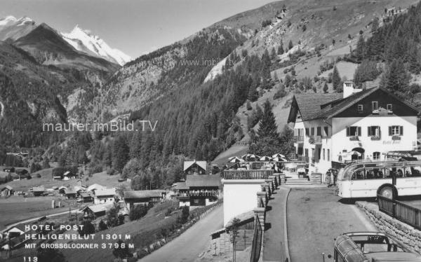 um 1955 - Hotel Post, Heiligenblut