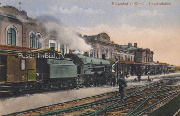 1918 - Klagenfurt Hauptbahnhof