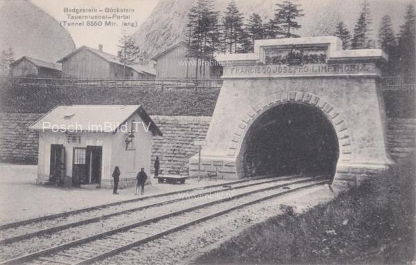 um 1910 - Tauernbahn Nordrampe, 