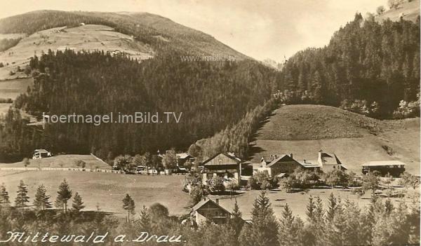 um 1915 - Mittewald, Obere Siedlung von S