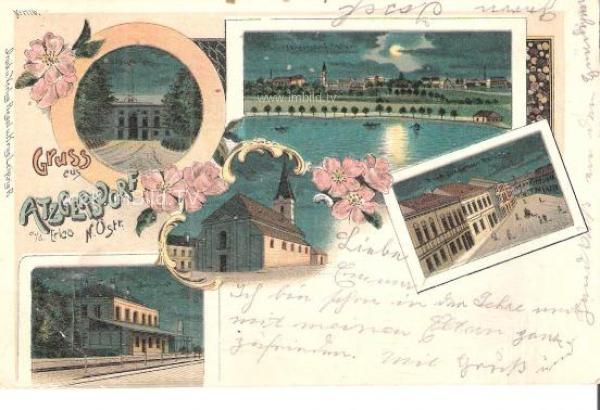 1902 - Atzgersdorf an der Erlaa - Wien , Liesing 