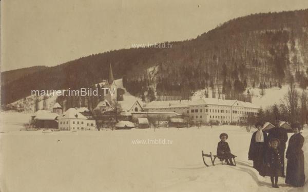 1909 - Ossiach im Winter