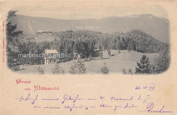 1899 - Mittewald ob Villach