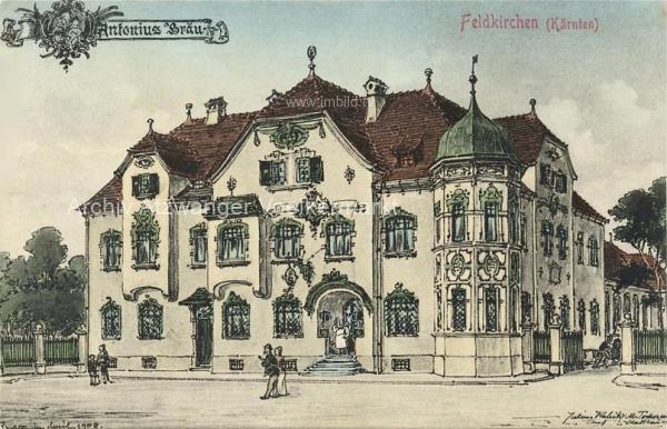 1908 - Feldkirchen, Antonius Bräu