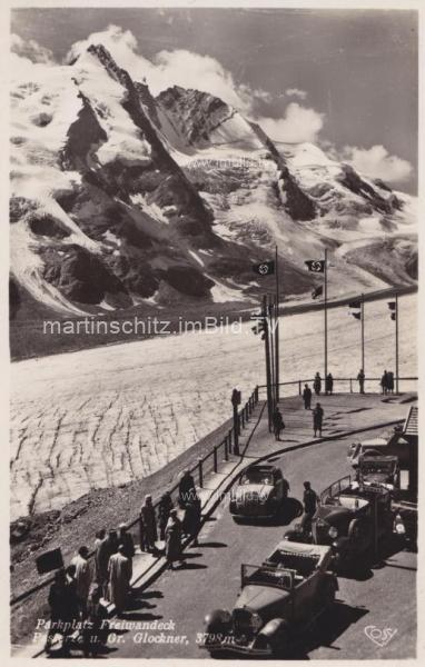 1939 - Großglockner Hochalpenstraße, Parkpl. Freiwandegg