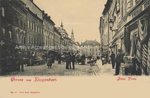 1898 - Klagenfurt Alter Platz