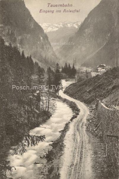 1903 - Tauernbahn Nordrampe, Böckstein