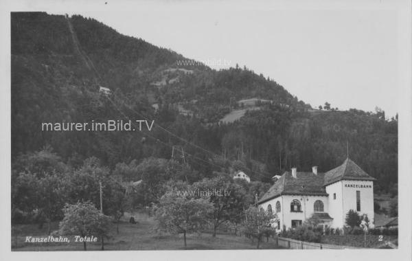 1931 - Kanzelbahn-Talstation