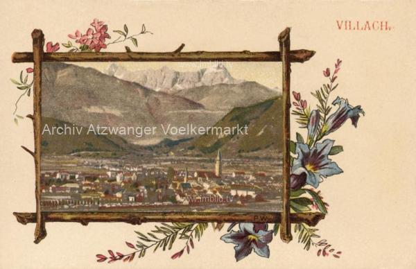 1903 - Villach Panoramaansicht