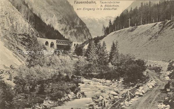 1910 - Tauernbahn Nordrampe, km. 33,6 