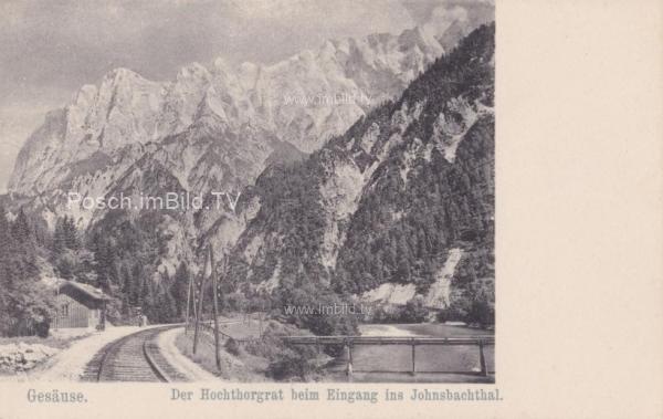 1896 -  Rudolfsbahn, Gesäuse