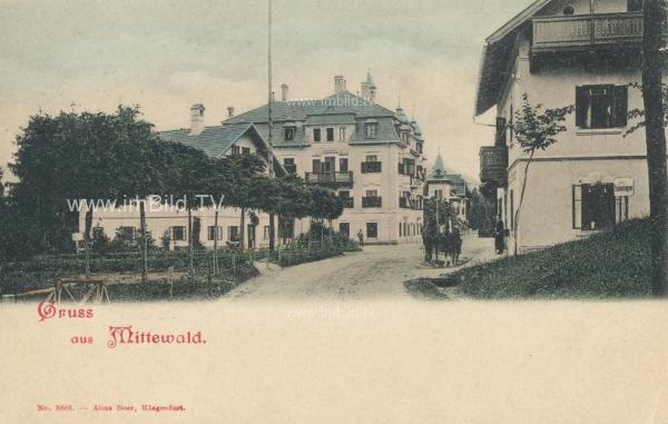 um 1905 - Mittewal ob Villach
