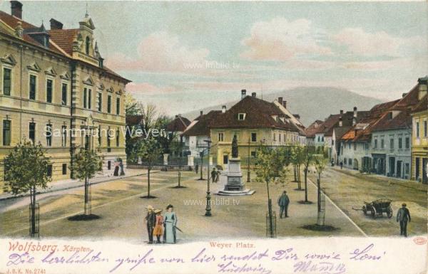 um 1905 - Wolfsberg - Weyer Platz
