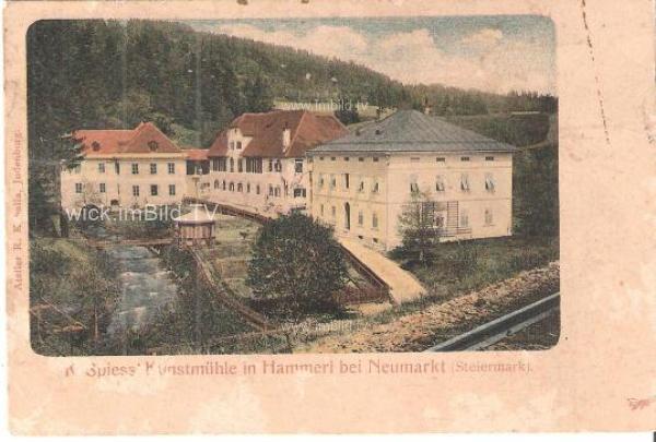 um 1905 - Hammerl bei Neumarkt in Steiermark