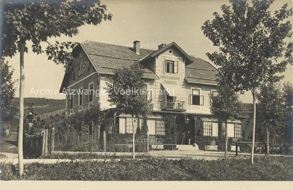 1903 - Villach, Restaurant von F. Kness 
