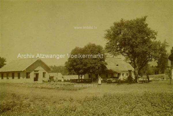 1894 - Seebauer Hube auf der Faakerseeinsel 