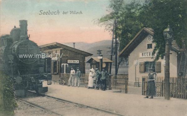 1913 - Bahnhof in Seebach